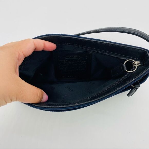 Coach Y2K Demi Mercer Navy Bag - Picture 8 of 16